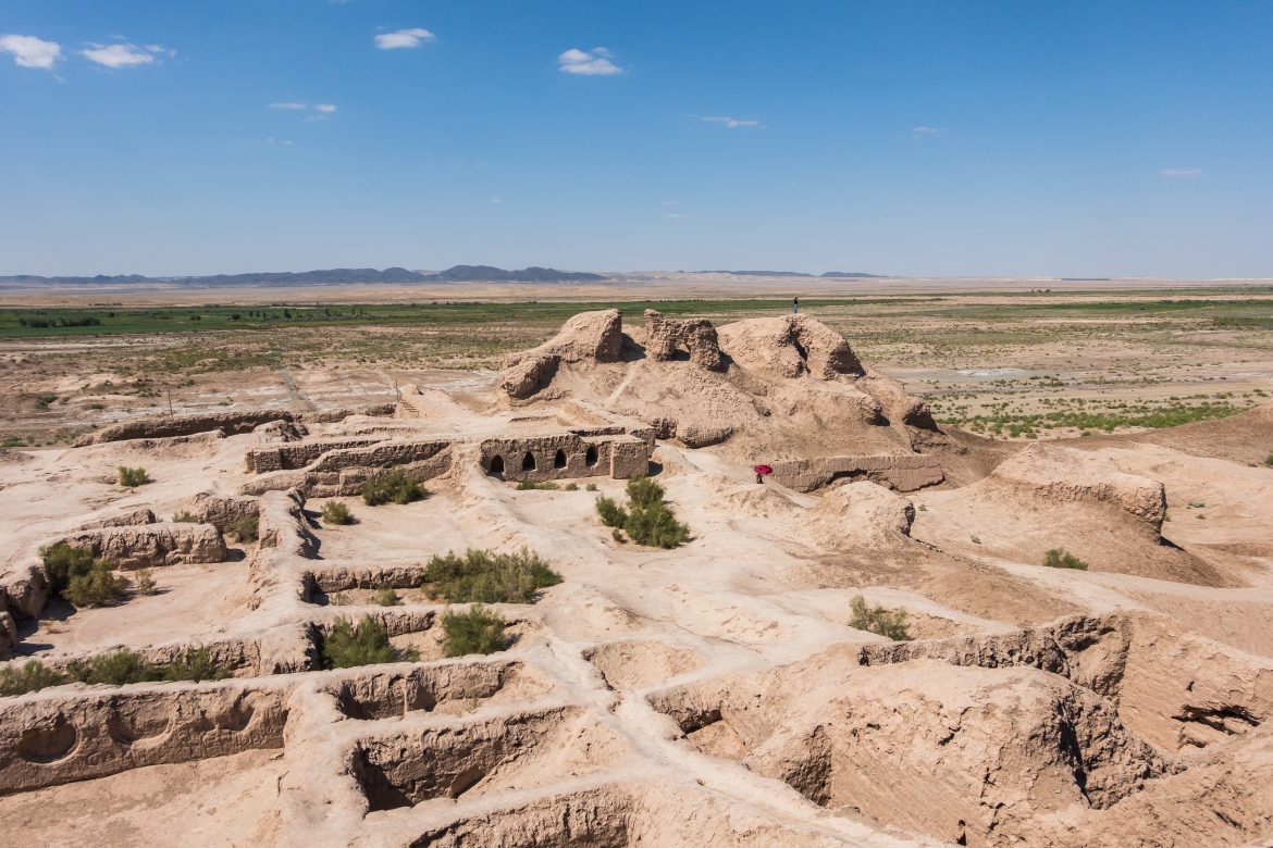 Site archéologique de Toprak Kala, Ouzbékistan