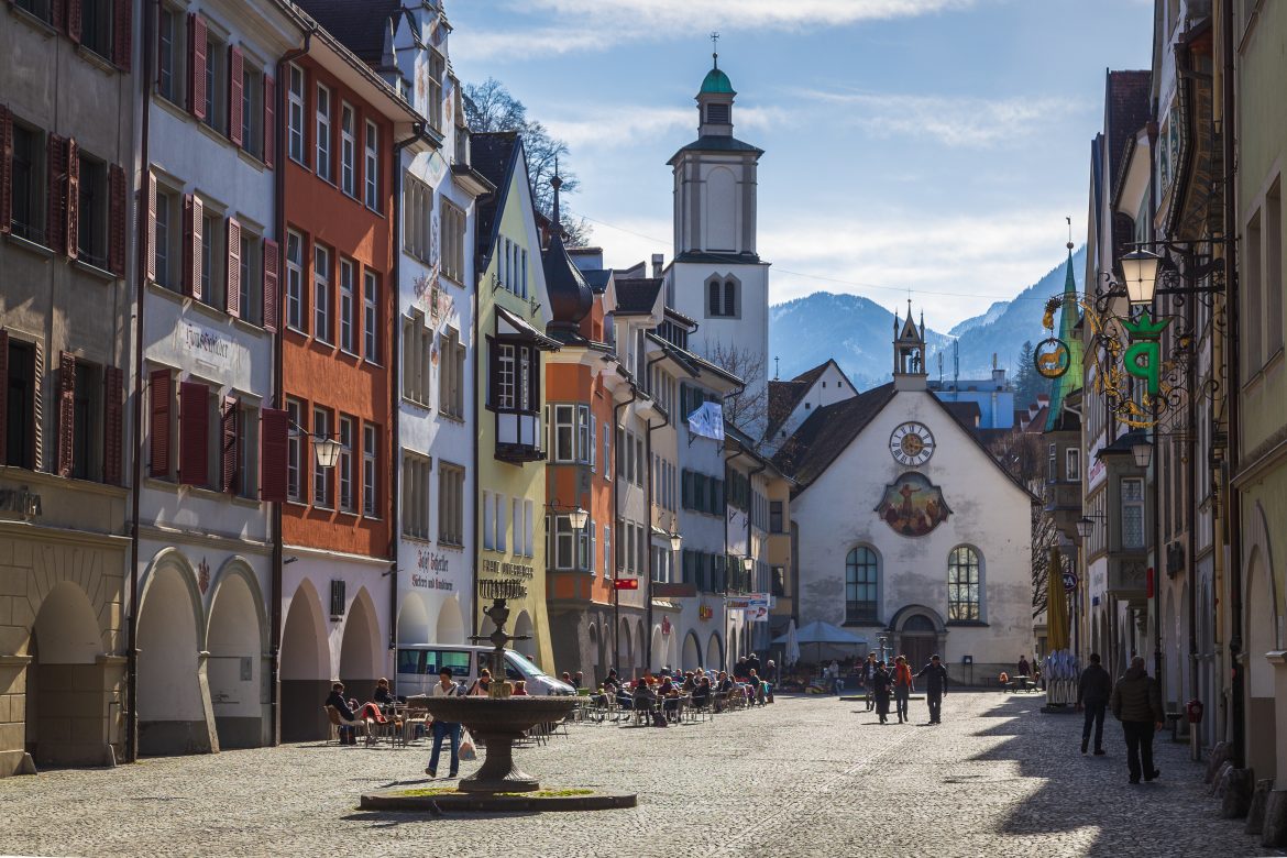 In the historic centre of Feldkirch