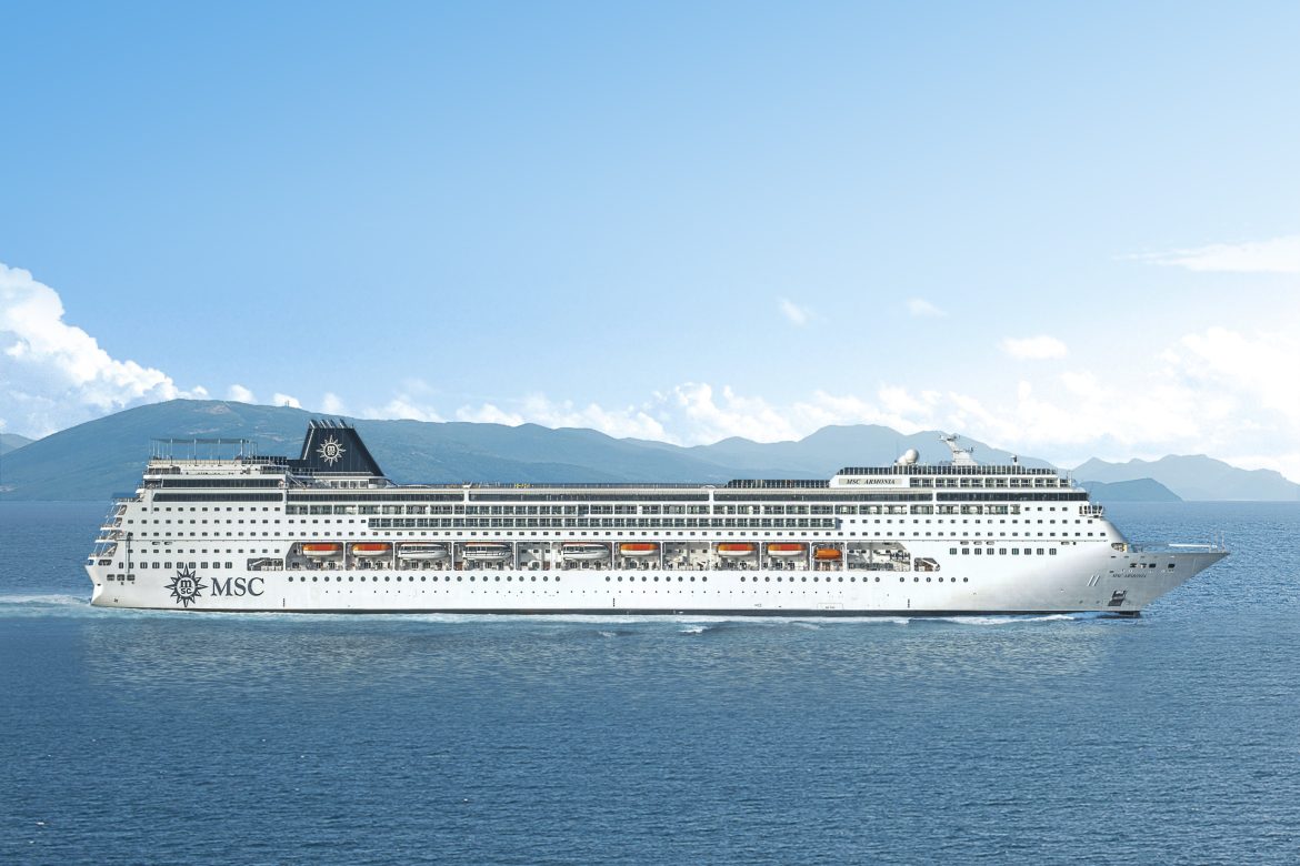 Bateau MS Armonia de la compagnie MSC Croisière
