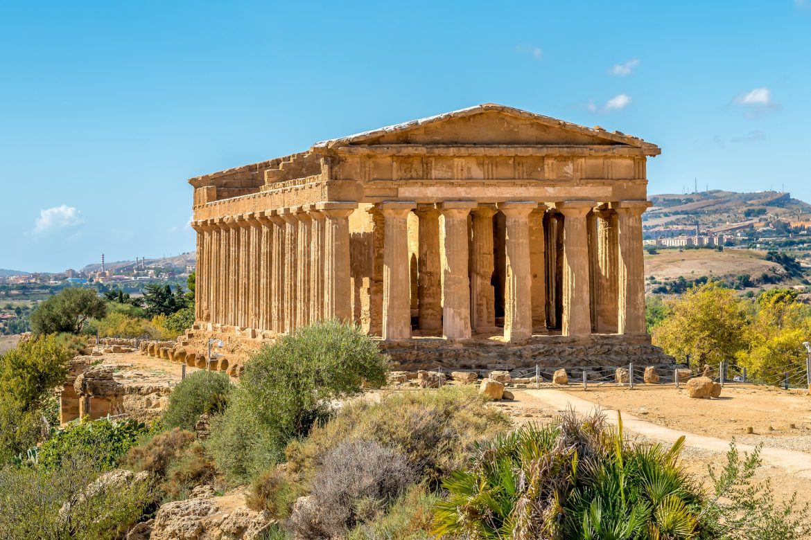 Temple Grec près de Agrigente