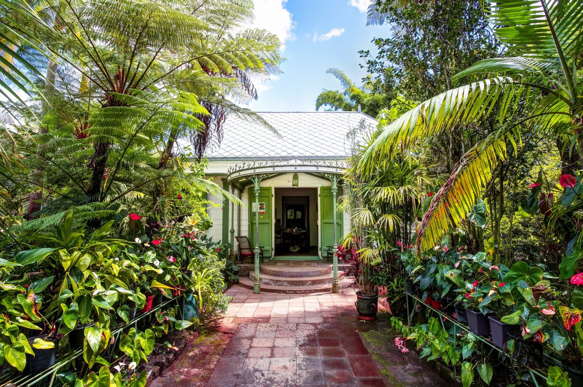 Maison Folio, typique Créole à Hell-Bourg à la Réunion