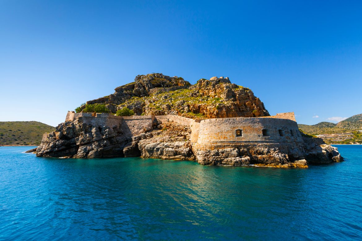 Île Spinalonga en Crète