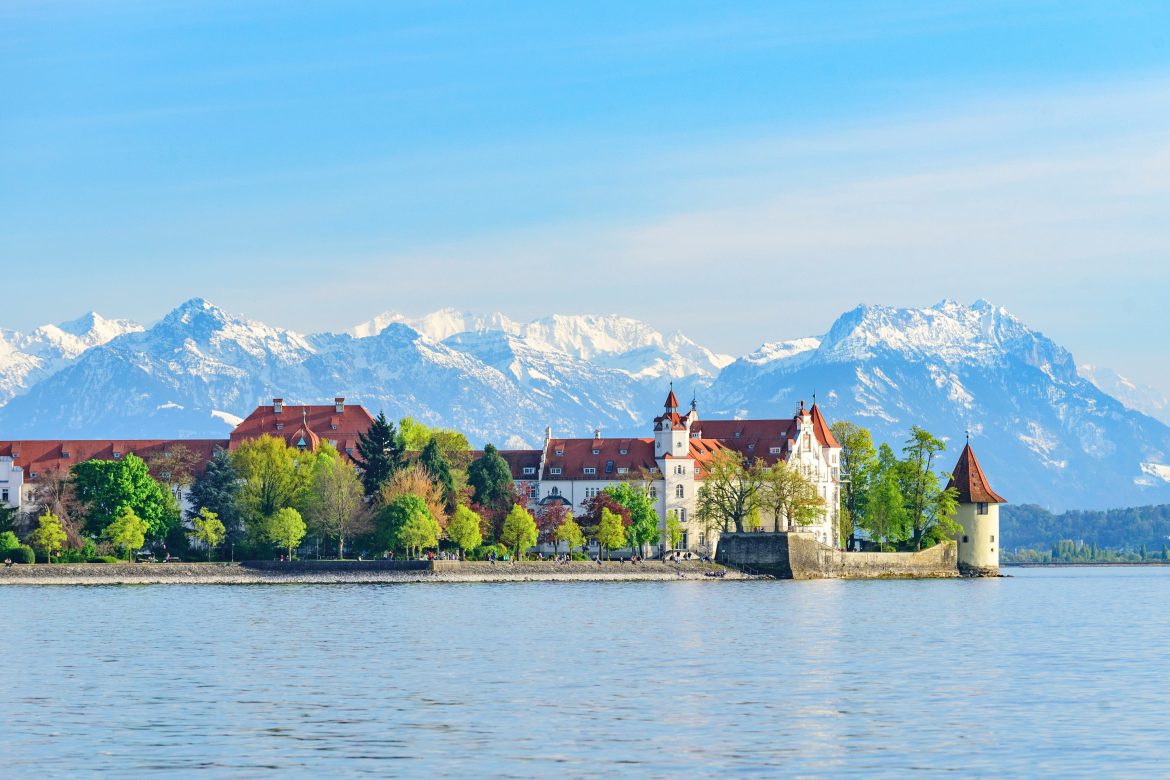 Lindau depuis le Lac de Constance