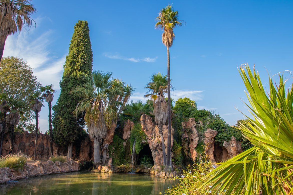 Parc Sama, jardin botanique