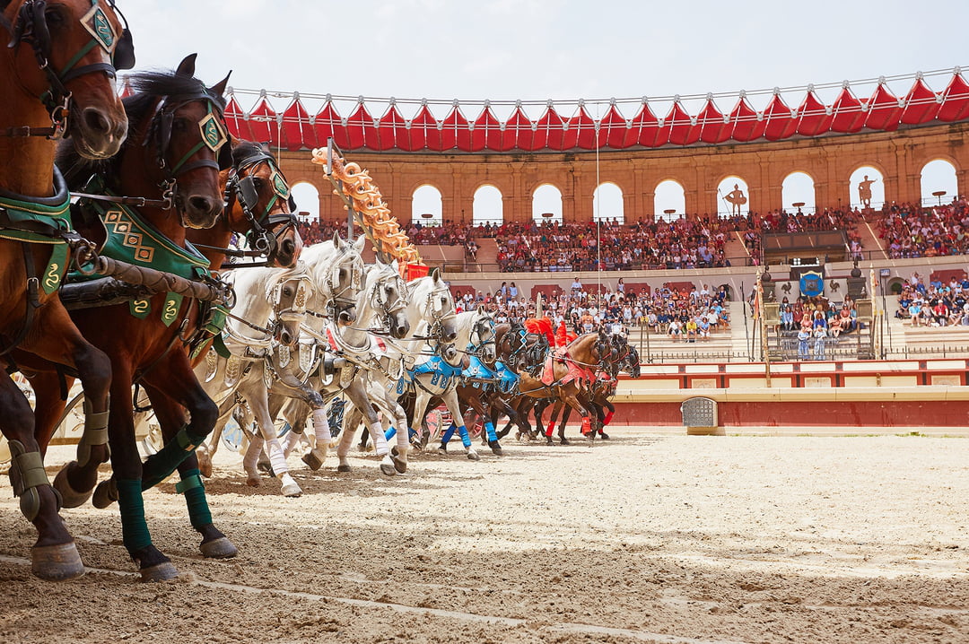 Spectacle "Le Signe du Triomphe" au Puy du Fou