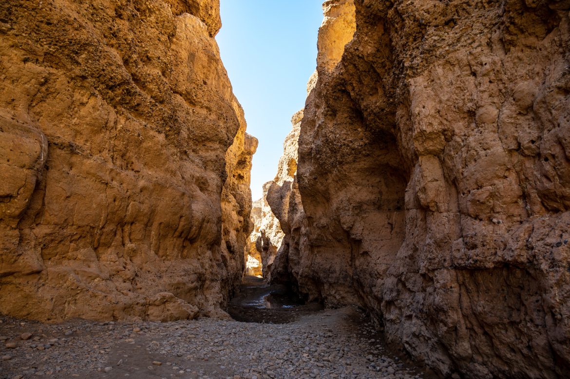 Le canyon de Sesriem sur la rivière Tsauchab à Sossusvley, en Namibie