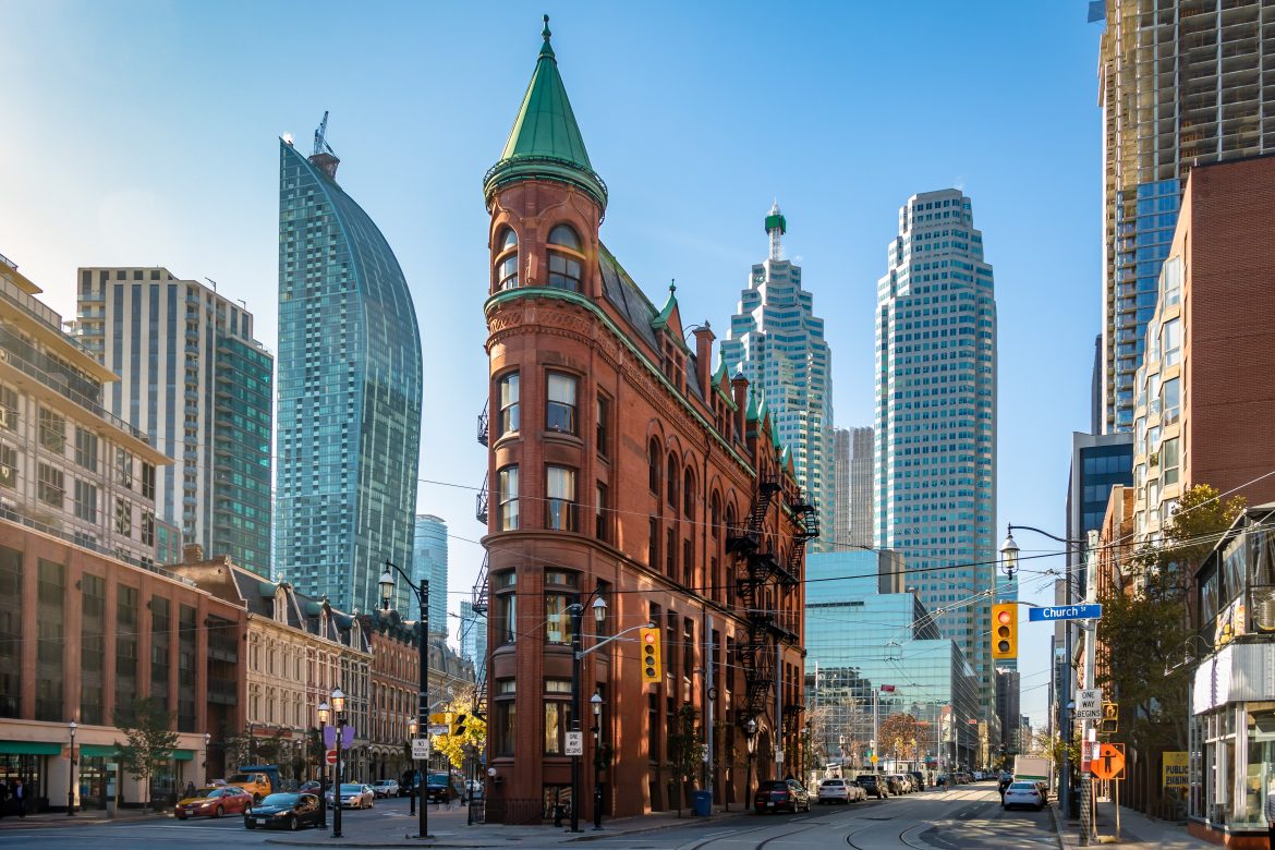 Centre-ville de Toronto, en Ontario, au Canada.
