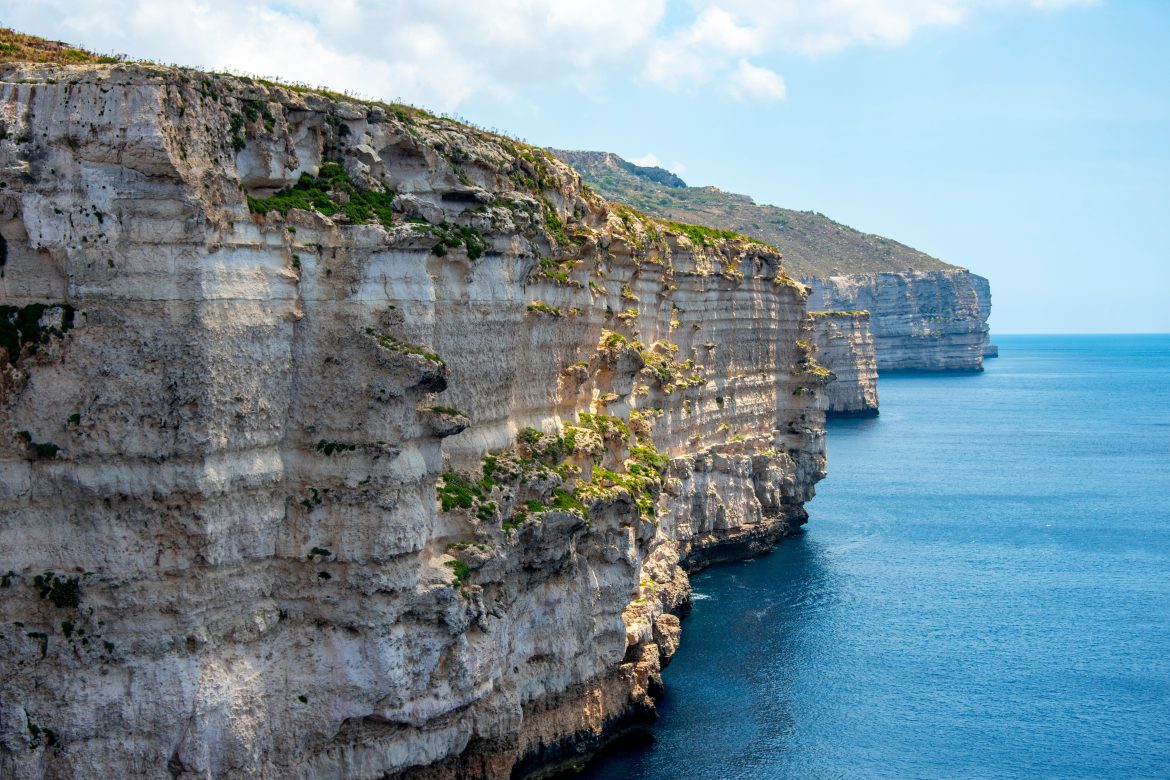 Falaises de Dingli à Malte