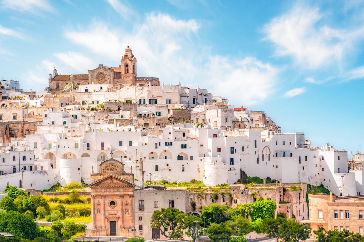 Vue panoramique d'Ostuni